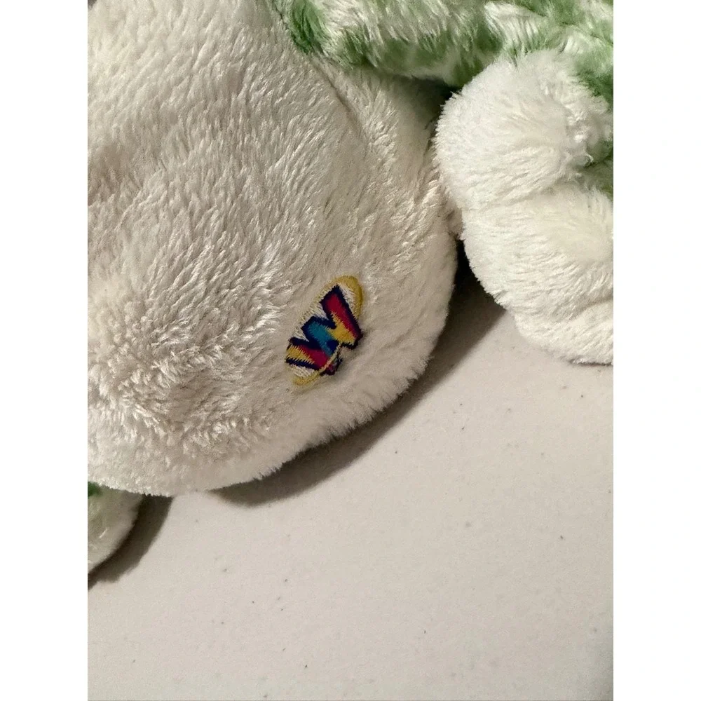 Webkinz Spotted Frog Ganz Plush Stuffed Animal Green White Leopard Print No Code